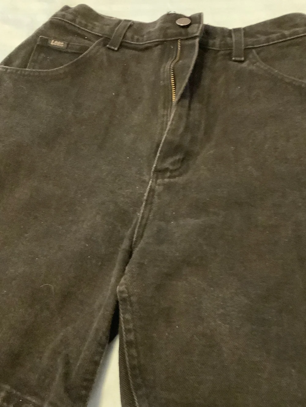 Lee Black Denim shorts